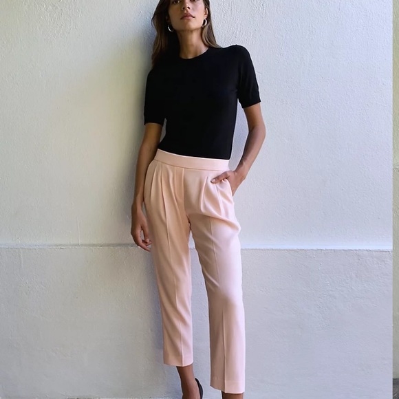 Aritzia Babaton Cohen Pant Cohen Size12/L mustard colour ⭐️⭐️⭐️⭐️ - Picture 10 of 14